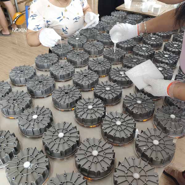 Install Active Solar Road Studs in Tunnel